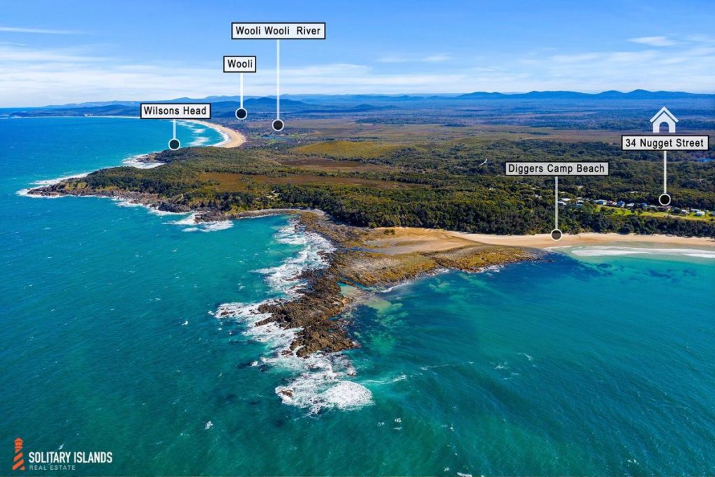34 Nugget St Diggers Camp NSW 2462 Solitary Islands Real Estate